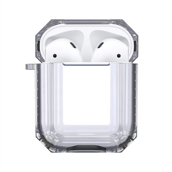 Genomskinlig TPU stötsäker skyddsöverdrag för 2 Pro Earpods-fodraltillbehör
