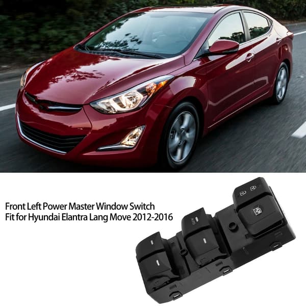 Front Left Power Master Window Switch 93570-4V000 Fits for Hyundai Elantra Lang Move 2012-2016