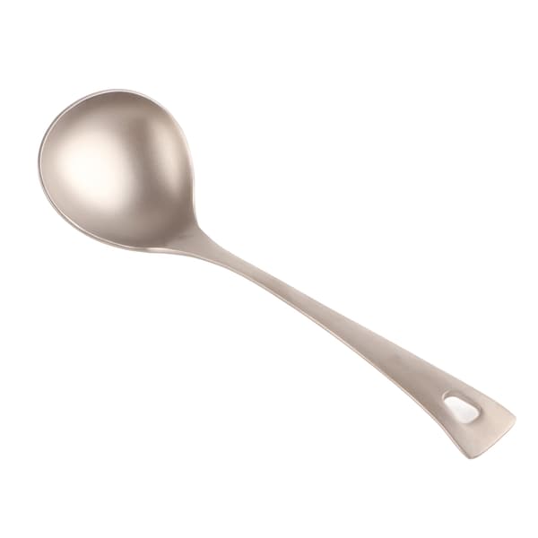 Titanium Long Handle Spoon with Large Bowl Portable Soup Spoon for Camping Backpacking
