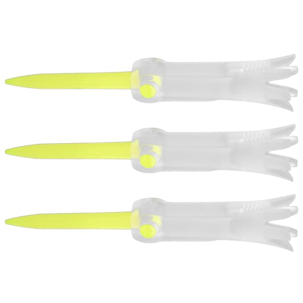 Foldable Training Golf Tee Anti-Flying Swivel Practice Accessories Ball Studs for GolfYellow