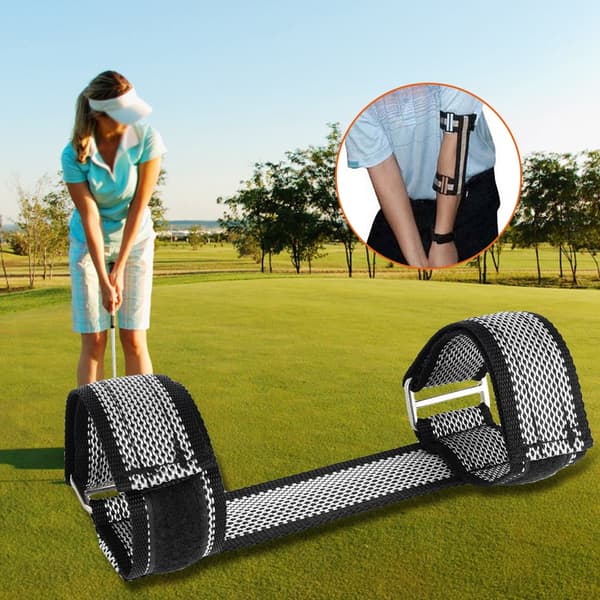 Golf Straight Arm Trainer Elbow Correction Golf Swing Training Aid Golfer Accessories