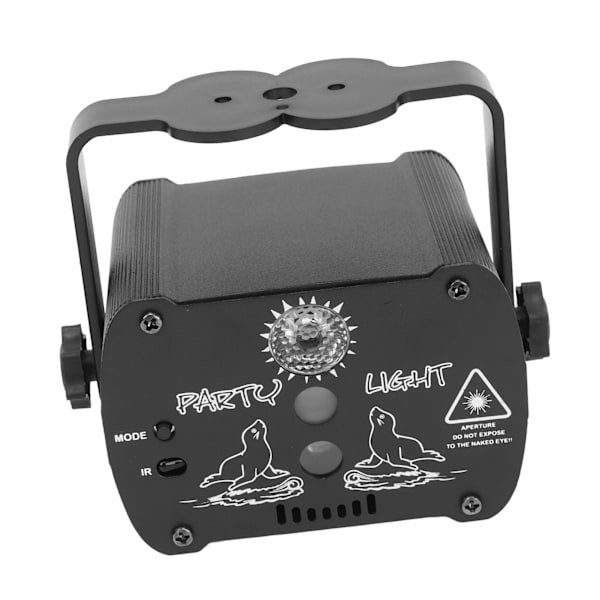 Fest Scene Lys Fjernkontroll USB Lading Timer God Varmeavledning med Stativ Lydaktivert Strobeprojektor for Hjeminnredning Bar KTV