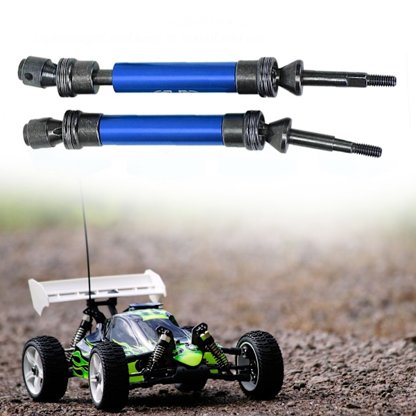Aluminiumlegering Stål RC Drivaxelstillbehör Passar för ECX 2WD 1/10 RC Hobbybil Blå