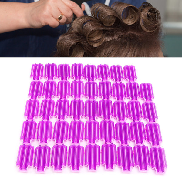 Manuel Hårfletning Curler Clips Preming Fluffy Barbers Hårstyling Perm Clip Tools36st