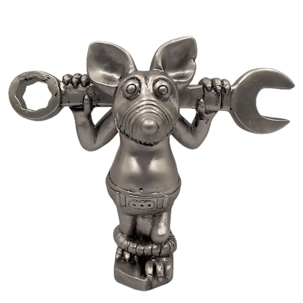 Musestatuer Resin Dyrefigurer til Hjemhavedekoration