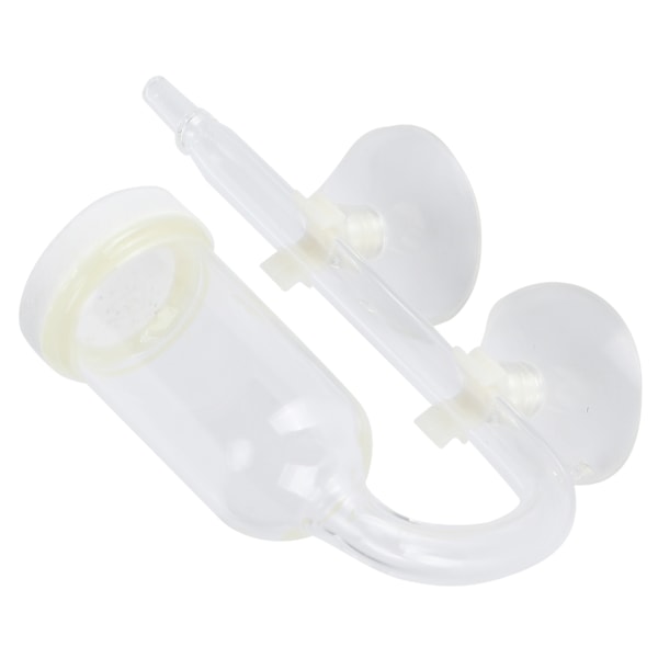Akvarium Koldioxid Transparent Bubble Counter Raffinator CO2 Fish Tank Diffuser Liten