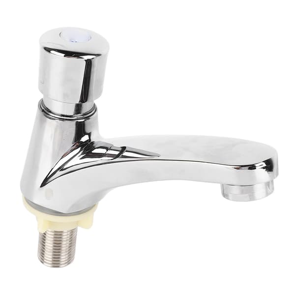 Time Delay Faucet Copper Self-Closing Single Cold Sinks for Home Kitchen Public