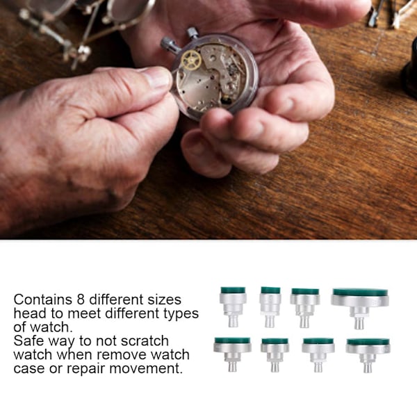 Skruvtyp Urlåda Öppningsverktyg Reparation Urmaker Replacement Kit Öppnare (grön)