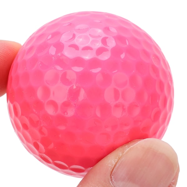 2-lagers flytande golfboll flyter vattenområde utomhus sport golf träningsbollar rosa