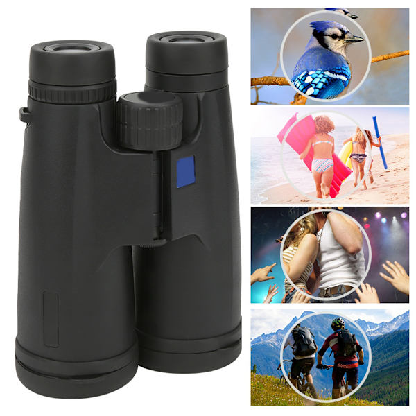 12x50 18mm Vidvinkel Okular BAK4 Optiske Prismer Vandtætte Kikkert Udendørs Teleskop ( )