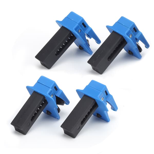 4 PCS Oil Pipe Clamp Vertical Car Repair Maintenance Accessory Tool for Multiple Sizes