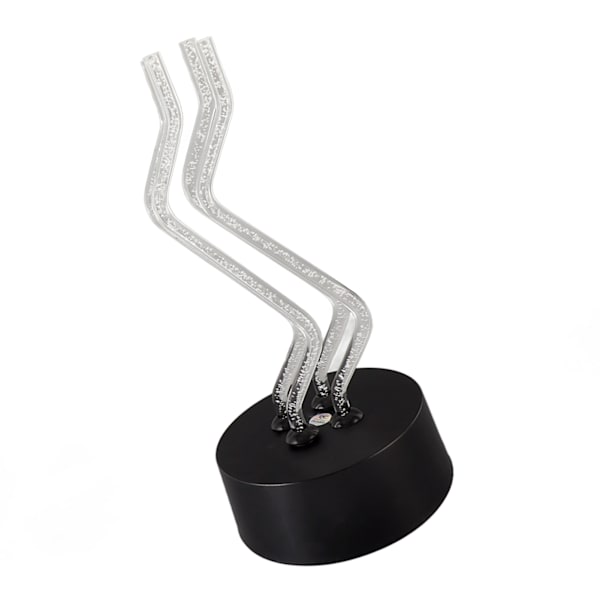 Boblende fargeskiftende LED-bordlampe Dans Rotary Stick-lampe USB Kreativ nattlys Hjemmebar Dekorativ skrivebordslampe