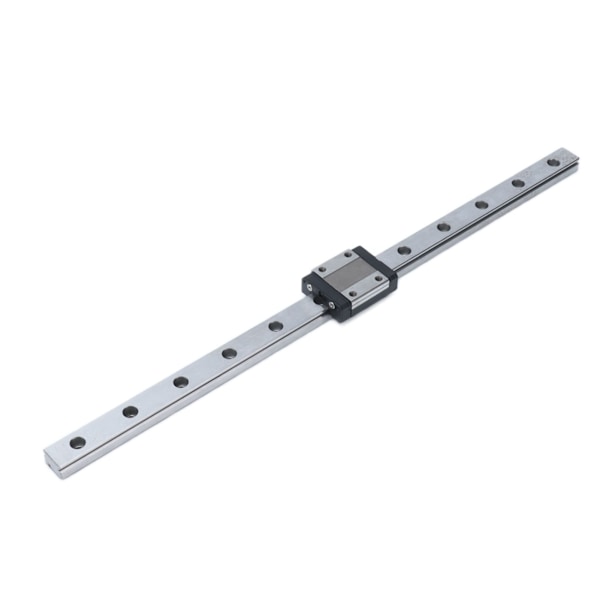 Lineær skinneføring leje stål glideblok bevægelsesværktøj 12 mm til CNC-maskine MGN12450 mm