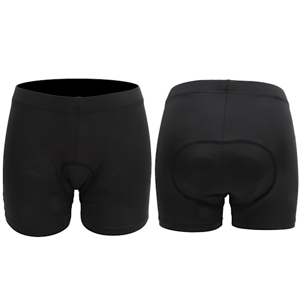Jääsiilkipyöräilyalushousut 3D-pehmusteilla, lyhyet housut, kesäpyöräilyvaatteet, mukava ja hengittävä, 2XL