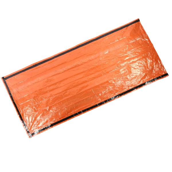 Udendørs genanvendelig nødsituation sovepose termisk vandtæt overlevelsescamping rejse orange