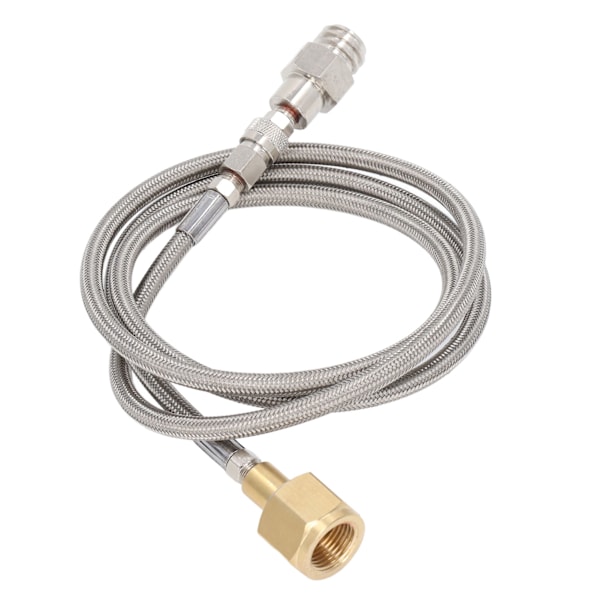 Sodavandsadapter til påfyldning 1500PSI Rustfrit stål CO2-cylinderpatronpåfyldningstankkontakt CGA320 til TR21-4
