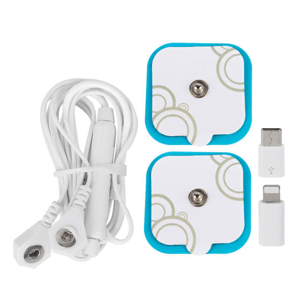 Portable Pulse Massage Sticker Phone Wire-Controlled Mini Cervical Vertebrae Muscle Massager