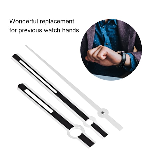 M021 Watch Hour Minute Second Hands Watch Needles Passar för 2836 Movement WatchSilver