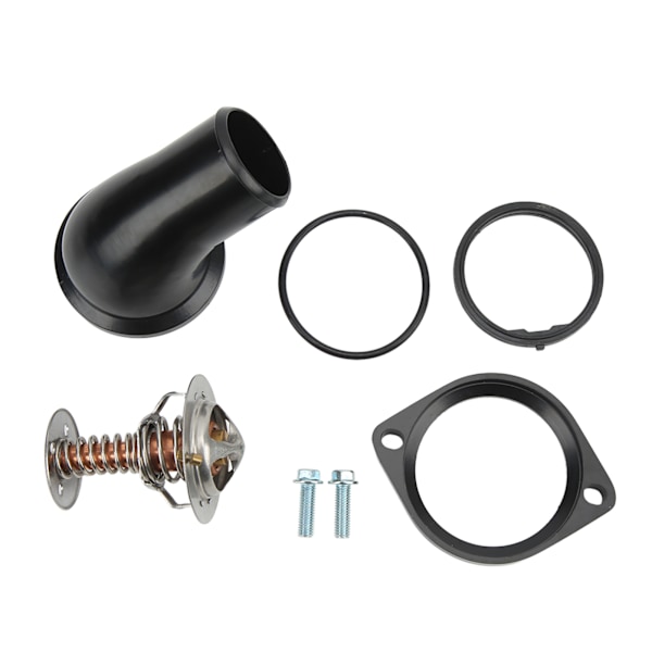 45 graders vannhals hus med termostat 90916-03046 Erstatning for LS LS1 LS2 LS7 Svart