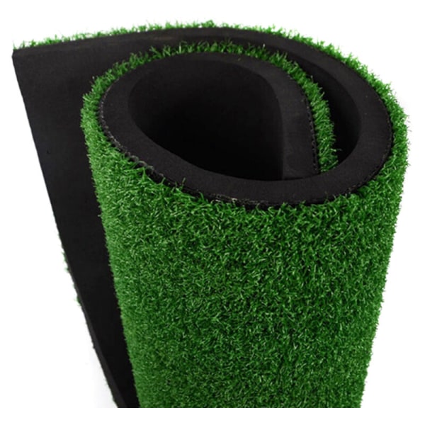 Bolig indendørs træningssimulering græsplæne golfmåtte Træningsmåtter gummi tee-holder, model: grøn