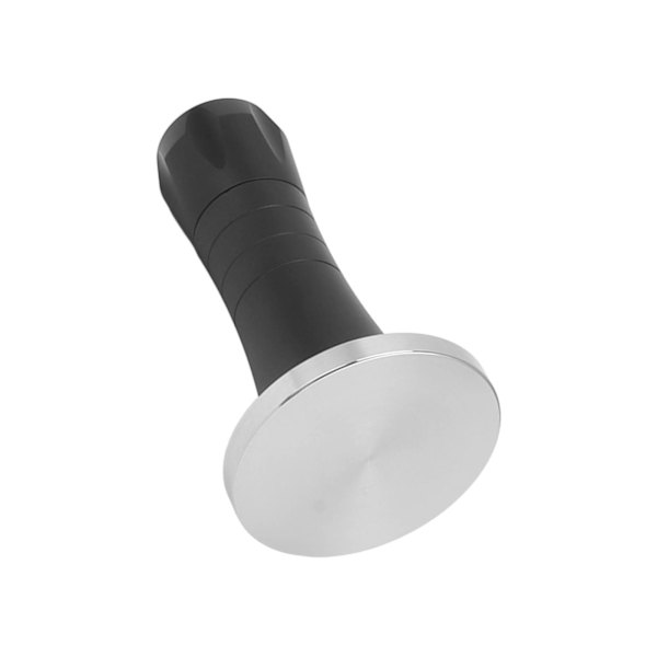 Coffee Tamper Omrörarsats Distributionsverktygssats 2 i 1 Handpressare för Home Svart 51mm