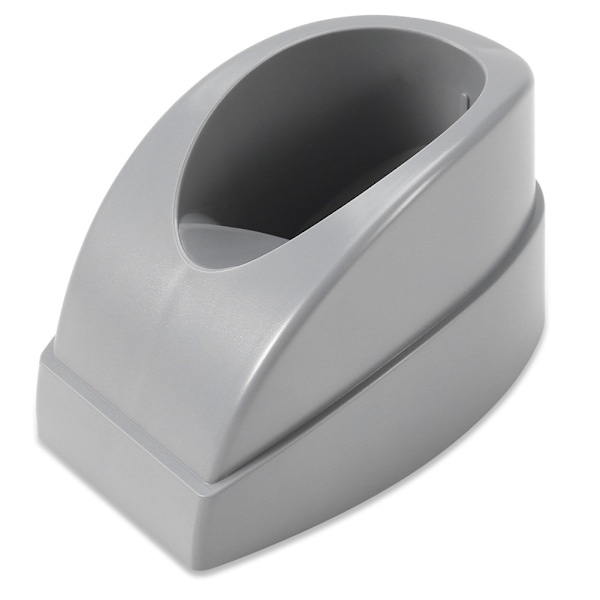 French Dip Nail Container Smile Line Maker French Nail Art Guide Manikyrværktøj Grå