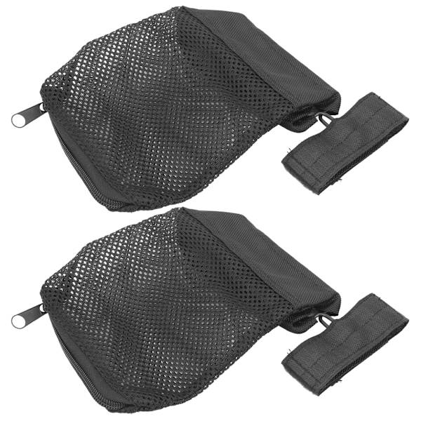 2 stk Messing Shell Catcher Lynlås Bund Shell Catcher Nylon Mesh Bag Messing Catcher