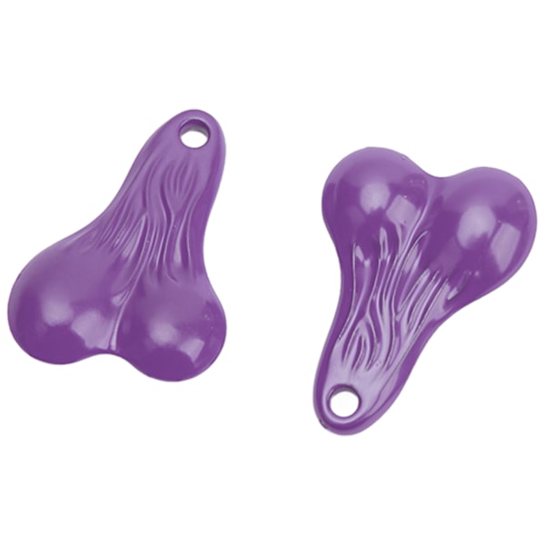 2st RC Bumper Ball Bull Nut Zinklegering Hängande kulmuttrar för Traxxas SCX24 FX24 Lila