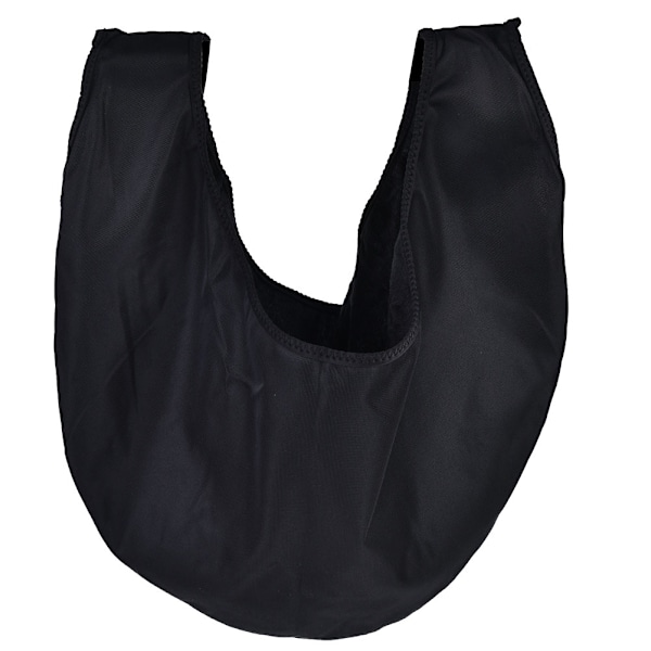 Bärbar lätt bowlingbollsväska Cleaner Ball Pouch Carrier för gymutrustning Svart