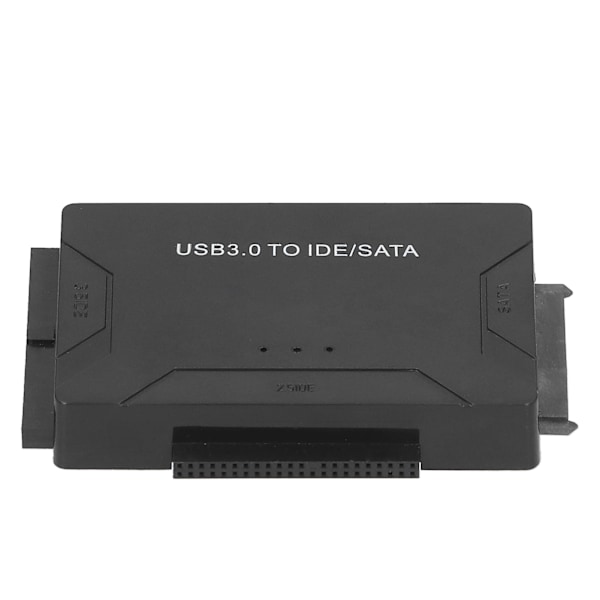 USB 3.0 IDE SATA -muunnin Ulkoinen kiintolevyaseman sovitinpaketti 2,5 tuumaa/3,5 tuumaa kaapeli 100‑240VUK-liitäntä