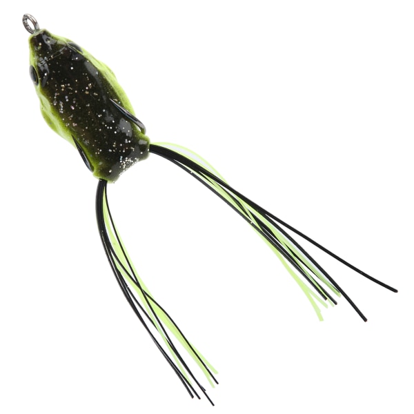 Kunstig fisk Snakehead agn Naturtro Soft Frog Lure Swimbait med krok og hale2#