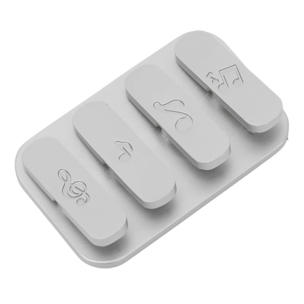 Haptic Slider -lelu Magneettinen stressiä lievittävä Helppo irrottaa Metalli Fidget Slider Haptic Clicker Hopea