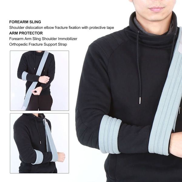 Underarm Arm Sling Shoulder Immobilizer Ortopedisk frakturstödrem