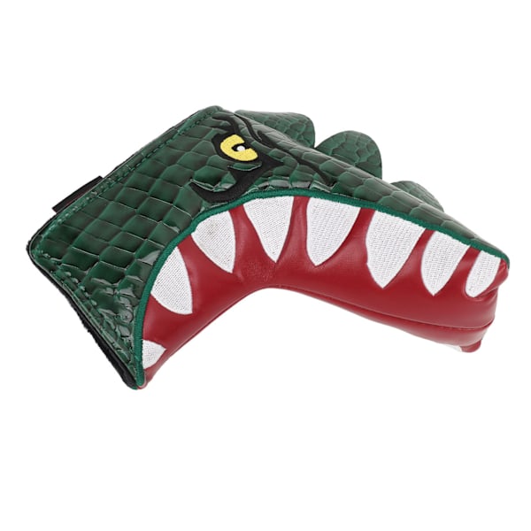 Dinosaurieformade golfputterhuvudskydd Headcover Golfbladsputteröverdrag PU Vattentätt tyg Mjukt foder