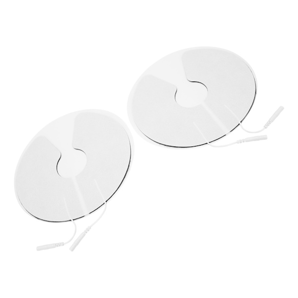 2 st icke-vävda bröstelektroder för Elektrisk TENS-fysioterapimaskin 16 cm 6,3 tum