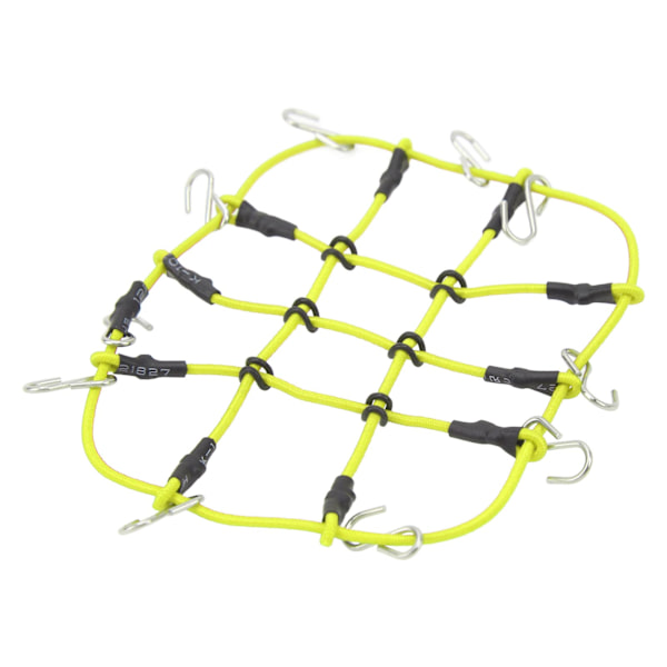 RC Bagagenät Simulering Dekorativt RC Crawler Bil Bagagenät för Traxxas TRX4M 1/18 RC Tillbehör Gul