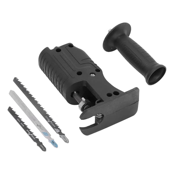 Electric Drill to Reciprocating Saw Adapter Chainsaw Conversion Head Saw Blade Handle Kit