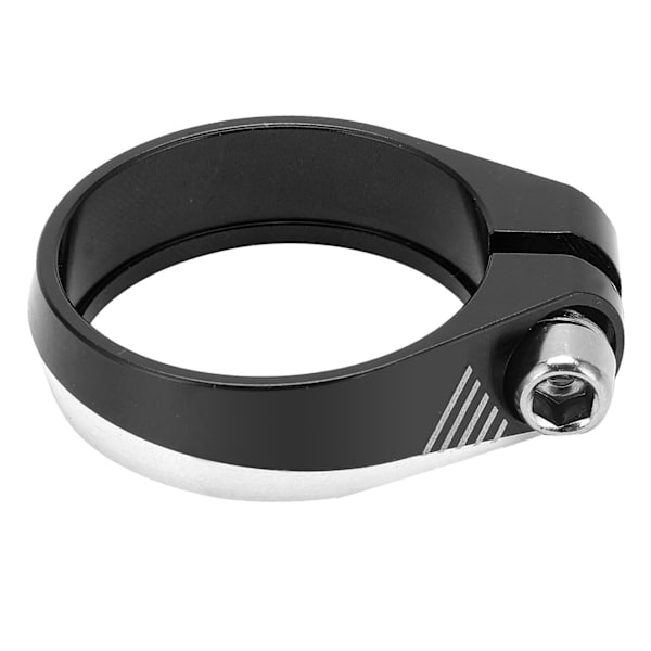 ENLEE 31,8 mm sadelstolpsklämma för cykel i aluminiumlegering, snabblåsande sadelstolpe, krage Svart