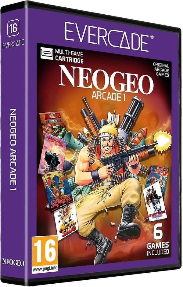 Evercade NeoGeo Arcade 1 Kassett