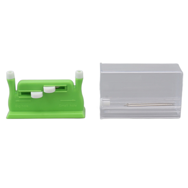 Automatic Needle Threader Home Sewing Automatic Threading Device with 5 Needles for Elderly Tools Cross Stitch Green
