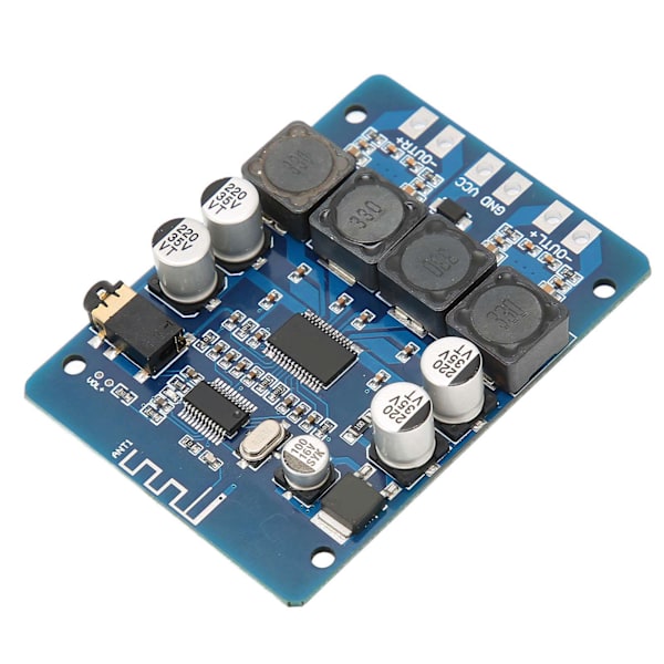 Digital Effektforstærker Board ABS 2 Kanal Lydforstærker Modul AUX Decoder Board 45W