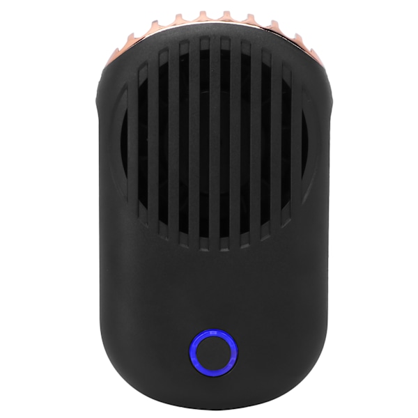 Ögonfransstorkfläkt Mini Bärbar Luftkonditionering Bladlösa Nail Art Blower FansSvart
