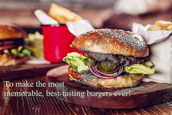Burgerpress, Burgerpastejmaskin, Non-stick-form, Burgerpastejmaskin Burgergrill BBQ-burgermaskin Saftig Ny ankomst S04