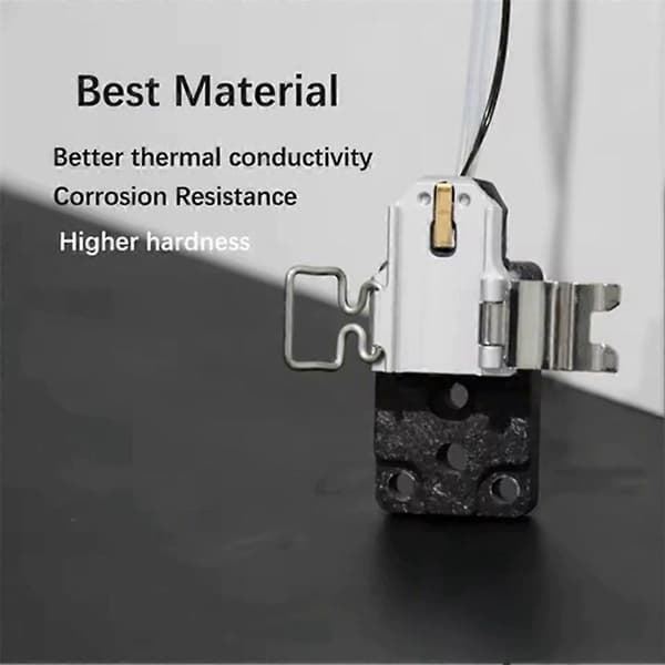 1 sæt Hotend-varmeenhed Kompatibel med Bambu Lab A1/A1 Mini-dysemontering Kompatibel med 3D-printer Hotend-varmemonteringstilbehør