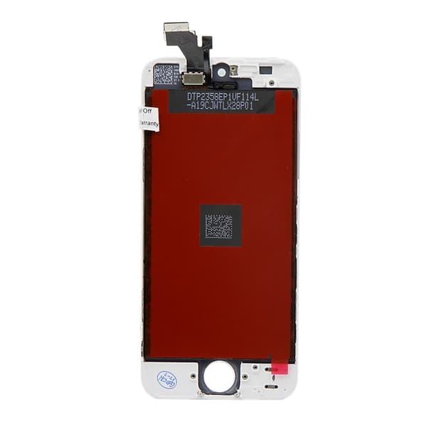 Kompatibel med iPhone 5 LCD-skjerm - Hvit 130
