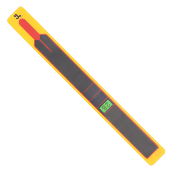 StickOn Digital Termometer Stripe Akvarium LCD Selvklebende Fiskedam Termometer Klistremerker (Termometer)