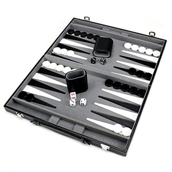 Bärbart Backgammon-set Reseschackspel för barn och vuxna Vikbart backgammon-brädspel Backgammon Travel-set