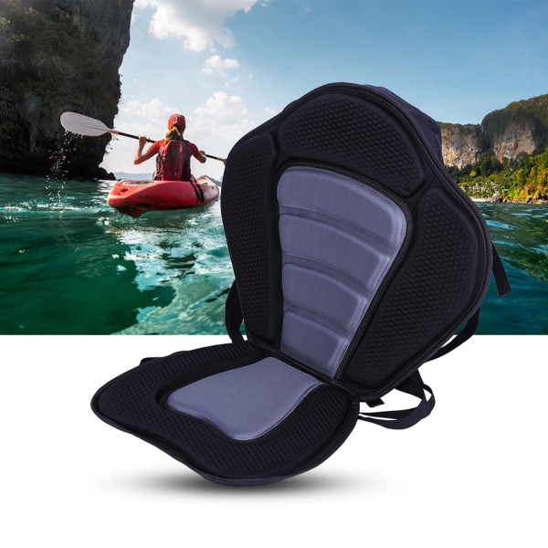 Deluxe polstret kajakksete Avtakbar ryggsekk Kano Sit On Top Kajakksete