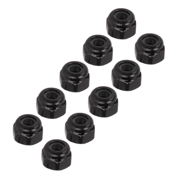 10 ST M2 Selvsikrende sekskantmutter Låsemutter for Axial SCX24 1/24 Simulering RC Bil Oppgraderingsdel