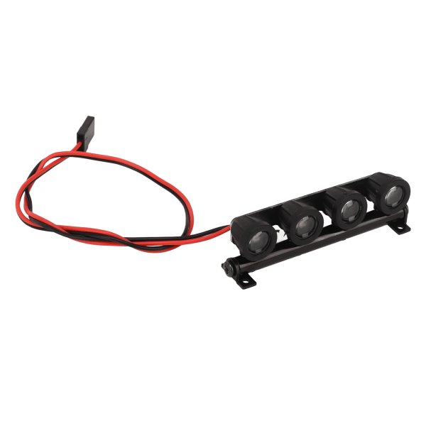 RC-biltak LED-lys, justerbar sokkel for Axial SCX24 FCX24 1/18 1/24 rundt lys